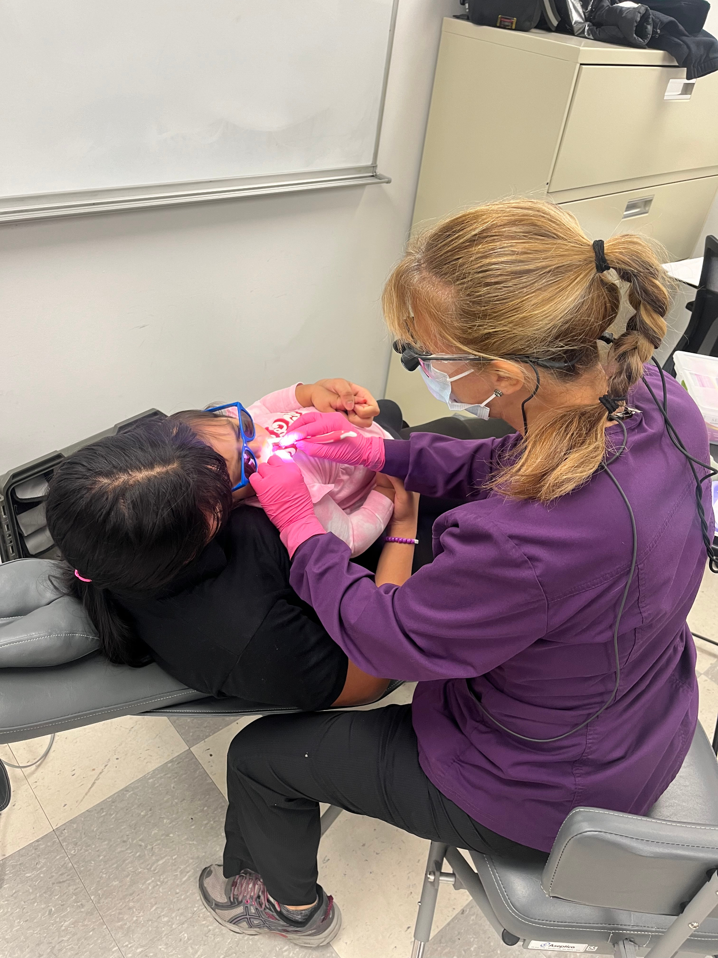 In-school pediatric visit